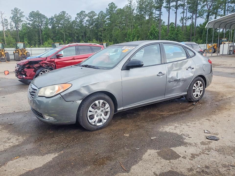 2010 Hyundai Elantra VIN KMHDU4AD6AU167399 COPART salvage auction — SIDE, Sc - Cert Of Title-Salvage, sold $725 on 2026-07-06 (photo 1)