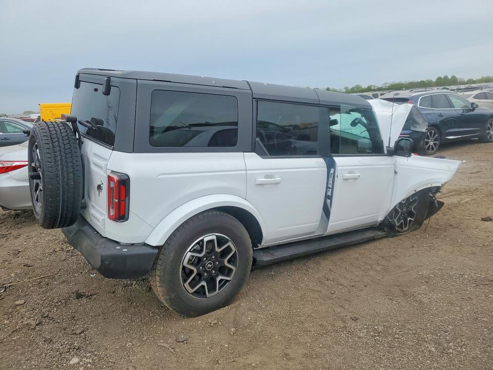 2024 Ford Bronco VIN 1FMDE8BH7RLB21071 COPART salvage auction — FRONT END, Wv - Salvage Certificate, sold $7,700 on 2026-07-09 (photo 3)