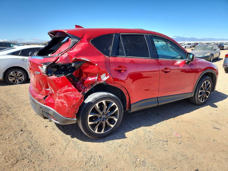 2016 Mazda Cx-5 VIN JM3KE2DY4G0667743 COPART salvage auction — REAR END, Ca - Salvage Certificate, sold $2,900 on 2026-07-20 (photo 3)