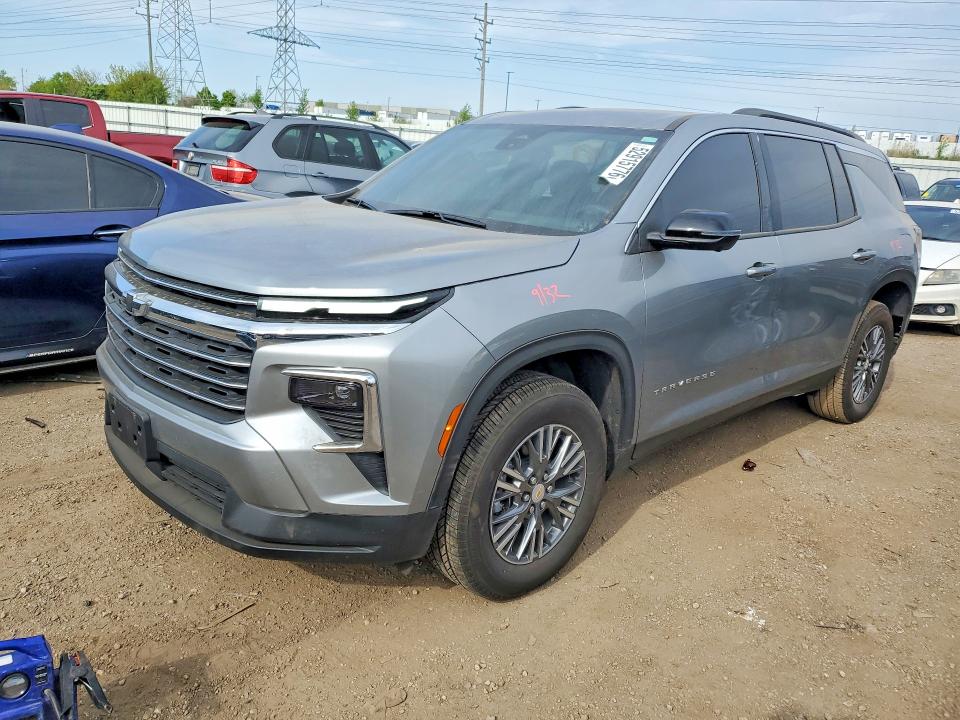 2026 Chevrolet Traverse VIN 1GNEVGKS8TJ212035 COPART salvage auction — REAR END, Il - Salvage Certificate, sold $15,400 on 2026-07-28 (photo 1)