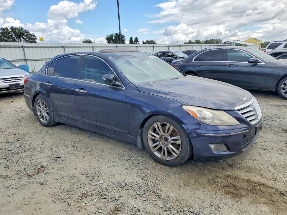 2012 Hyundai VIN KMHGC4DD5CU201492 COPART salvage auction — SIDE, Ca - Salvage Certificate, sold $250 on 2026-07-16 (photo 4)