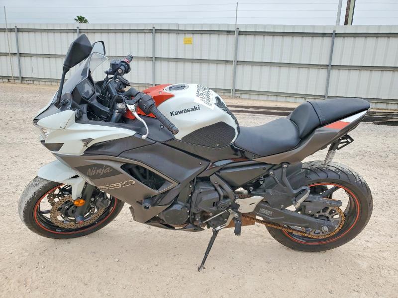 2023 Kawasaki VIN ML5EXER11PDA90124 COPART salvage auction — SIDE, Tx - Certificate Of Title, sold $1,700 on 2026-07-02 (photo 3)