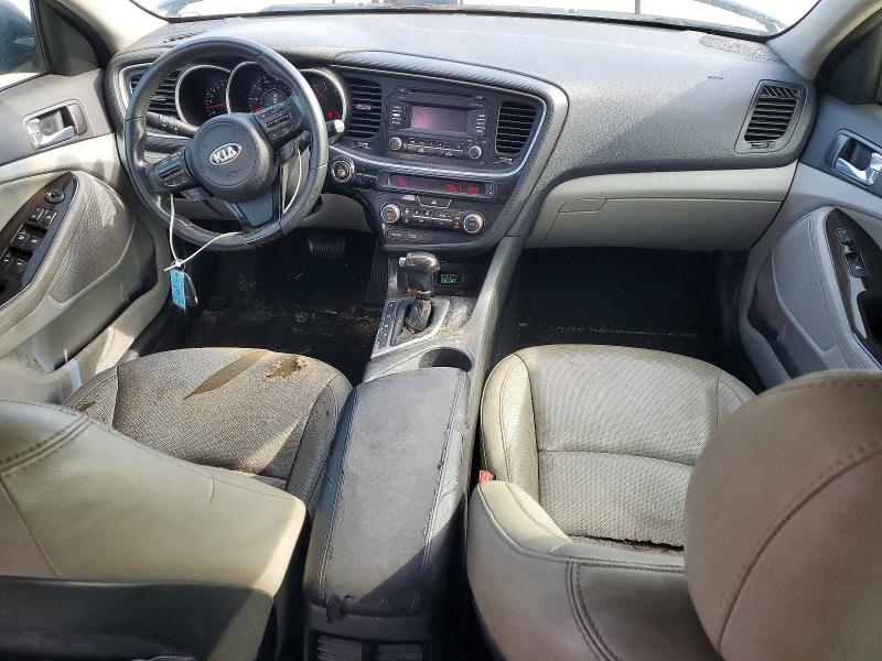 2015 Kia Optima VIN 5XXGN4A78FG413584 COPART salvage auction — FRONT END, Fl - Certificate Of Title (P), sold $625 on 2026-07-07 (photo 8)