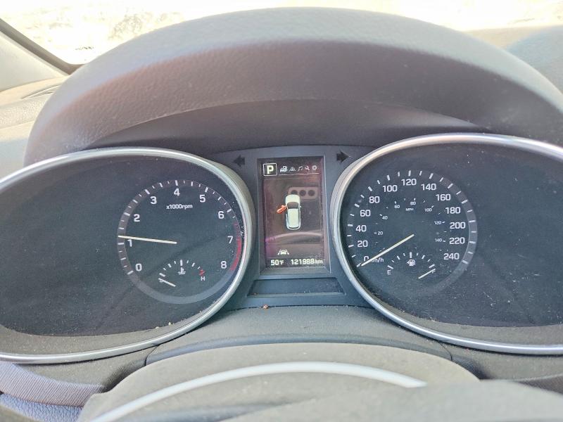 2019 Hyundai VIN KM8SNDHF9KU303845 COPART salvage auction — FRONT END, On - Permit Salvage, sold $2,650 on 2026-07-09 (photo 9)