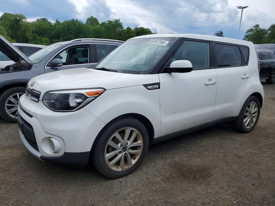 2018 Kia Soul VIN KNDJP3A55J7612652 COPART salvage auction — MINOR DENT/SCRATCHES, CT - CERTIFICATE OF TITLE, sold $2,900 on 2026-07-16 (photo 1)
