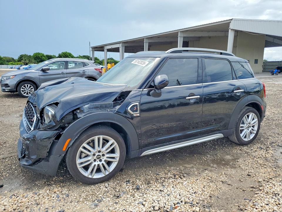 2024 Mini Cooper VIN WMZ53BR05R3R99755 COPART salvage auction — FRONT END, Fl - Certificate Of Destruction, sold $3,550 on 2026-07-15 (photo 1)
