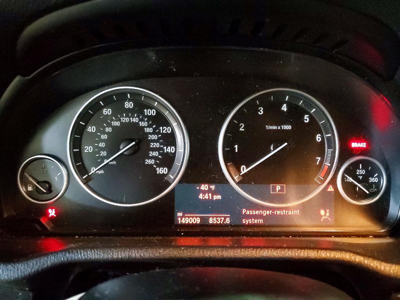 2014 BMW X3 VIN 5UXWX7C55E0E76971 COPART salvage auction — FRONT END, Ia - Cert Of Title-Salvage Title, sold $750 on 2026-07-22 (photo 9)