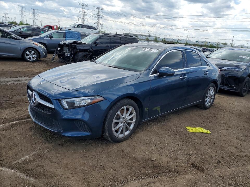 2019 Mercedes-benz A-klasse VIN WDD3G4FB2KW029109 COPART salvage auction — WATER/FLOOD, IL - SALVAGE CERT-FLOOD, sold $3,400 on 2026-07-28 (photo 1)