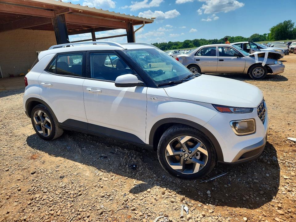 2024 Hyundai Venue VIN KMHRC8A33RU290032 COPART salvage auction — FRONT END, Al - Cert Of Title-Salvage Title, sold $4,100 on 2026-07-15 (photo 4)