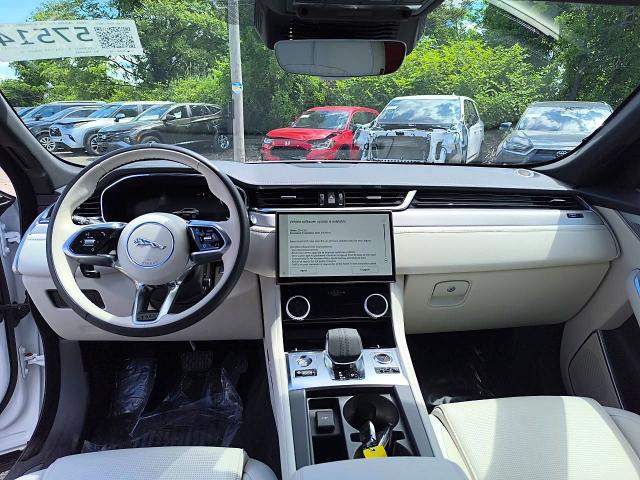 2025 Jaguar F-pace VIN SADCT2EX6SA753717 COPART salvage auction — HAIL, Salvage Title, sold $24,300 on 2026-07-24 (photo 9)