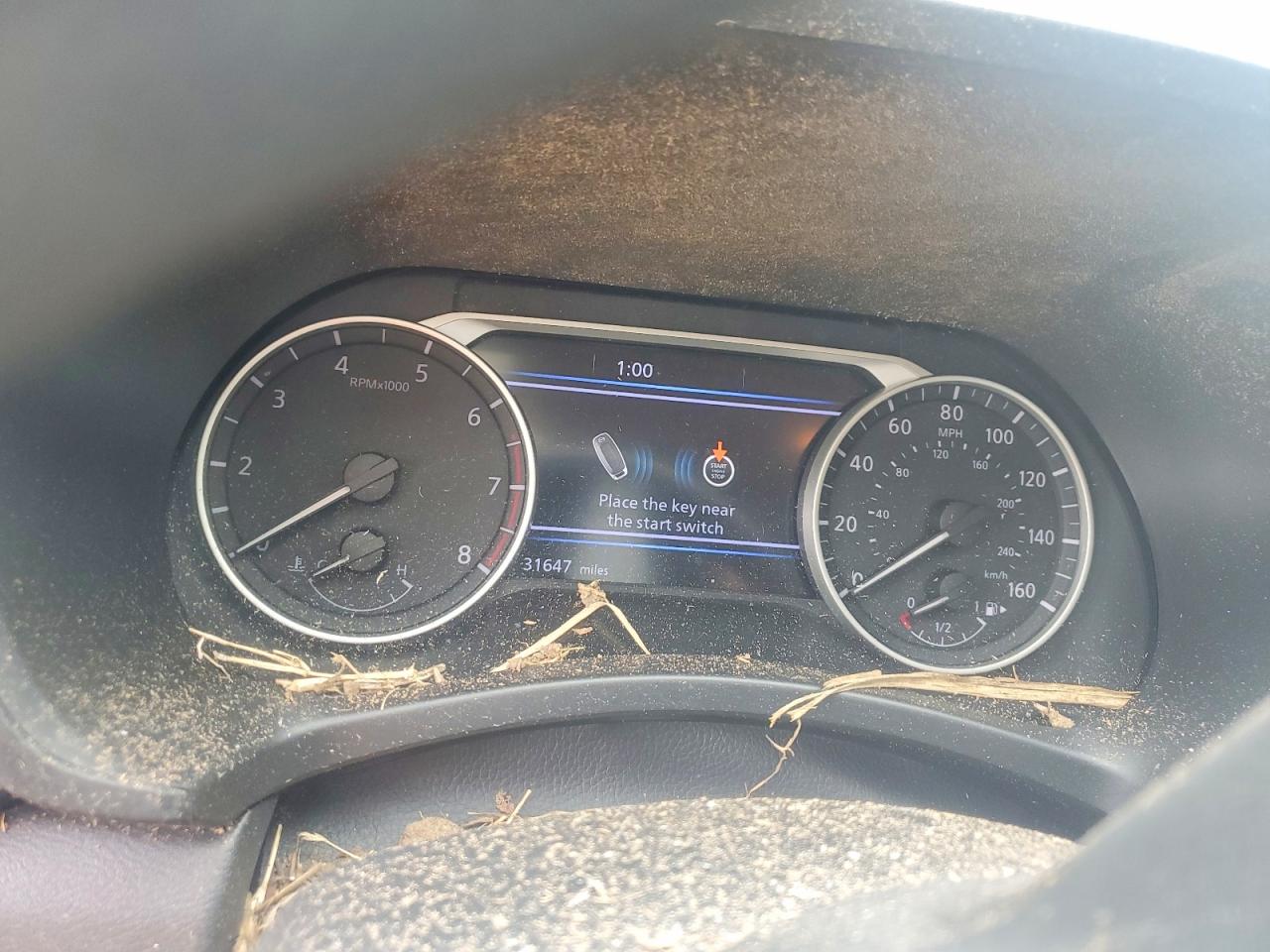 2025 Nissan Sentra VIN 3N1AB8CV2SY308707 COPART salvage auction — Front End, TN - SALVAGE CERTIFICATE, sold $2,100 on 2026-07-09 (photo 9)