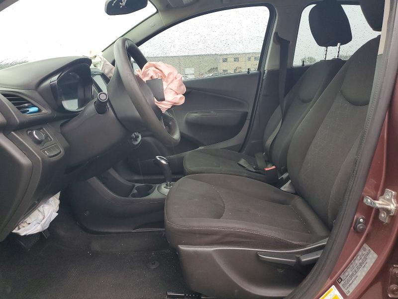 2019 Chevrolet Spark VIN KL8CB6SA5KC732165 COPART salvage auction — FRONT END, Tx - Salvage Vehicle Title, sold $1,050 on 2026-07-06 (photo 7)
