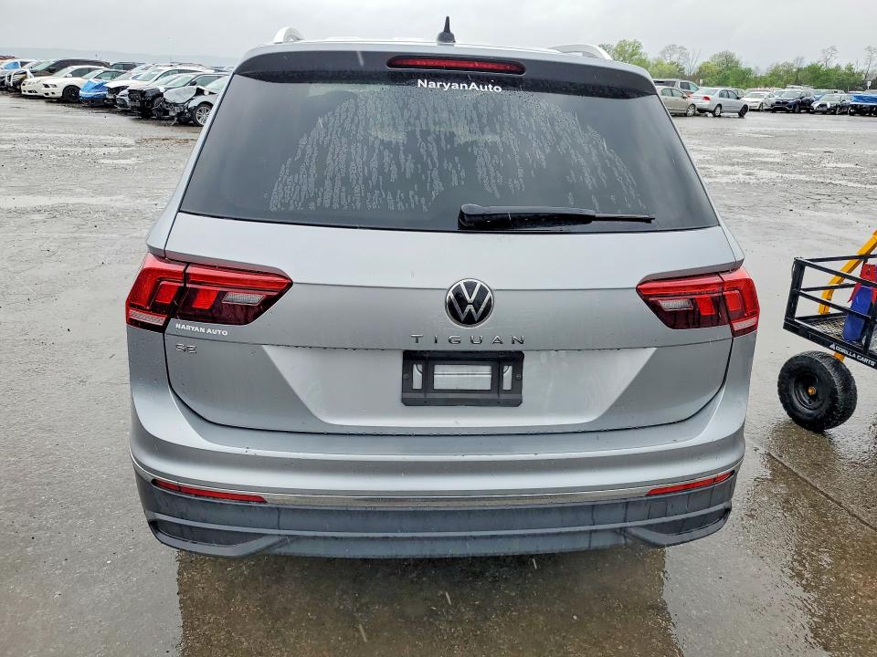 2024 Volkswagen Tiguan VIN 3VV3B7AX9RM098159 COPART salvage auction — FRONT END, Pa - Certificate Of Salvage, sold $9,300 on 2026-07-28 (photo 6)