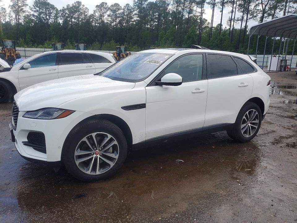 2021 Jaguar VIN SADCJ2EXXMA668176 COPART salvage auction — VANDALISM, Sc - Cert Of Title-Salvage, sold $7,700 on 2026-07-27 (photo 1)
