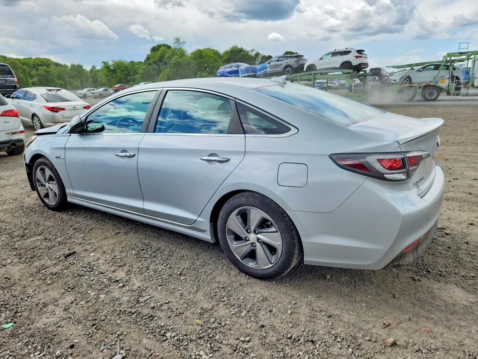2017 Hyundai Sonata VIN KMHE34L15HA054596 COPART salvage auction — FRONT END, MA - CERT OF TITLE-SALVAGE, sold $1,750 on 2026-07-08 (photo 2)