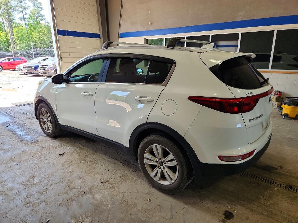 2017 Kia Sportage VIN KNDPM3ACXH7101448 COPART salvage auction — FRONT END, Va - Certificate Of Title, sold $2,950 on 2026-07-17 (photo 2)