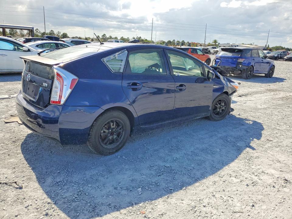 2014 Toyota Prius VIN JTDKN3DU8E1736789 COPART salvage auction — FRONT END, Fl - Cert Of Title Slvg Rebuildable, sold $850 on 2026-07-14 (photo 3)