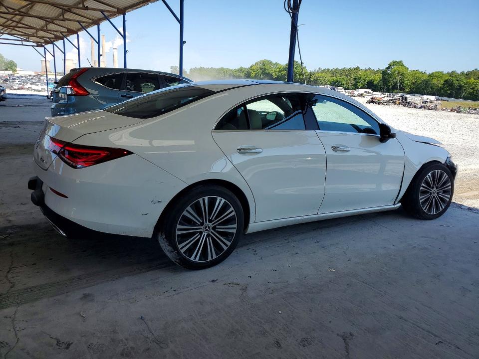 2022 Mercedes-benz Cla-klasse VIN W1K5J4HB8NN302829 COPART salvage auction — FRONT END, Ga - Cert Of Title-Salvage, sold $11,600 on 2026-07-09 (photo 3)