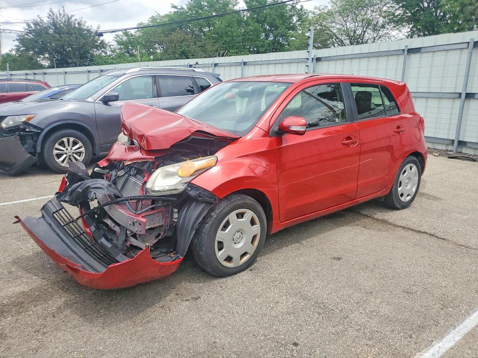 2014 Scion Xd VIN JTKKUPB43E1042291 COPART salvage auction — FRONT END, Oh - Cert Of Title-Salvage, sold $500 on 2026-07-07 (photo 1)