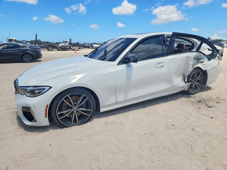 2020 BMW VIN WBA5U7C04LFH37458 COPART salvage auction — SIDE, Fl - Certificate Of Destruction, sold $6,600 on 2026-07-21 (photo 1)