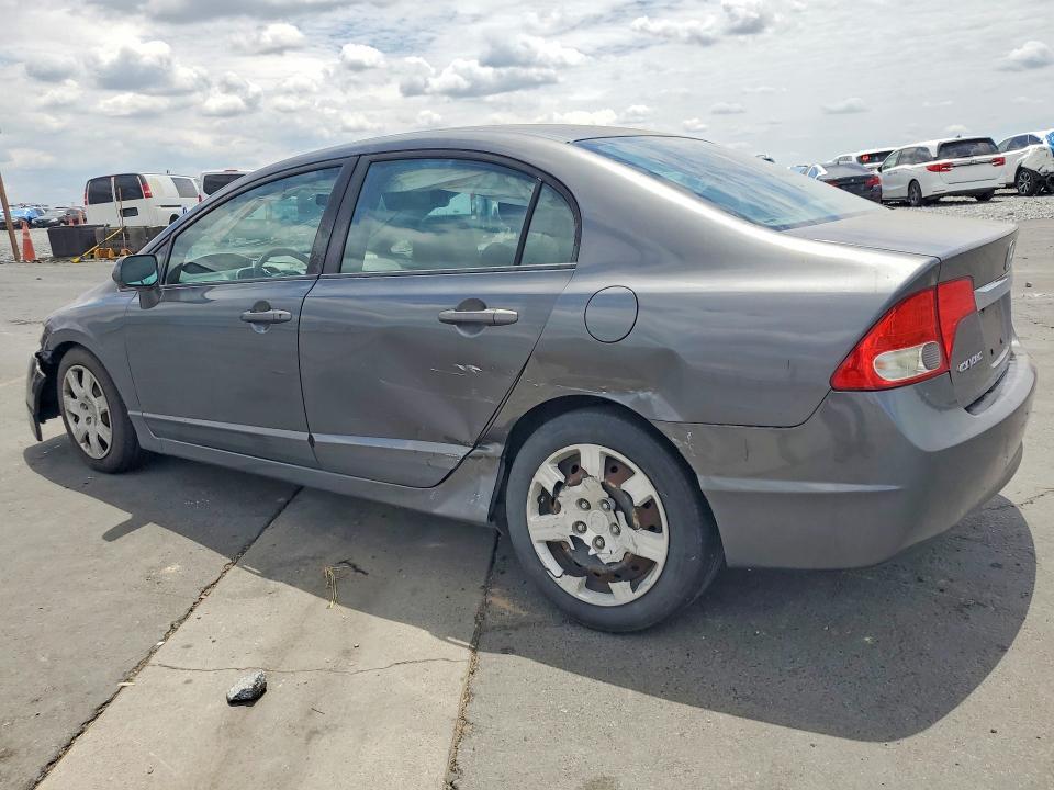2010 Honda Civic VIN 2HGFA1F51AH331409 COPART salvage auction — SIDE, Ca - Salvage Certificate, sold $1,200 on 2026-07-02 (photo 2)
