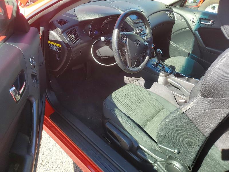 2012 Hyundai Genesis VIN KMHHT6KD9CU072725 COPART salvage auction — FRONT END, HI, sold $30 on 2026-08-31 (photo 8)
