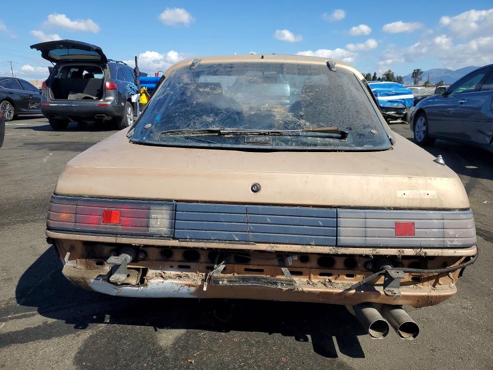 1983 Mazda Rx-7 VIN JM1FB3311D0722268 COPART salvage auction — MINOR DENT/SCRATCHES, Ca - Dis/Dlr/Exp Only Clean Title, sold $250 on 2026-07-29 (photo 6)