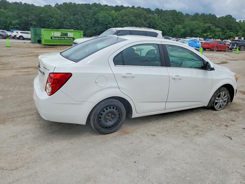 2015 Chevrolet SONIC VIN 1G1JC5SHXF4218386 COPART salvage auction — FRONT END, Ms - Cert Of Title-Salvaged, sold $725 on 2026-07-03 (photo 3)