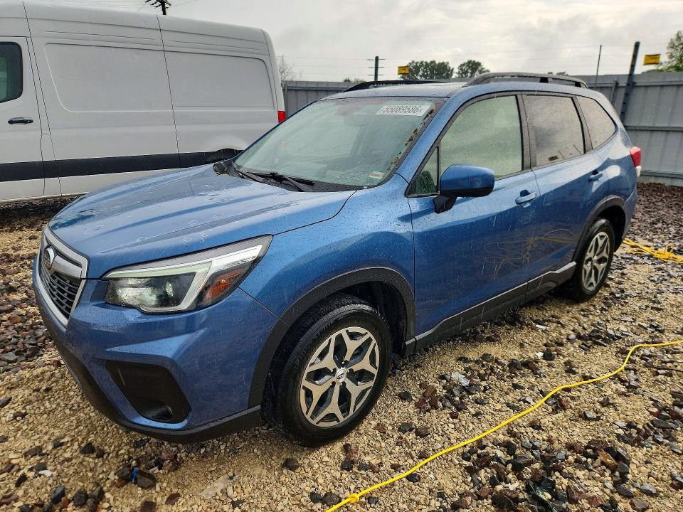 2021 Subaru Forester VIN JF2SKAFC7MH402066 COPART salvage auction — HAIL, Mo - Salvage Certificate Of Title, sold $10,800 on 2026-07-08 (photo 1)