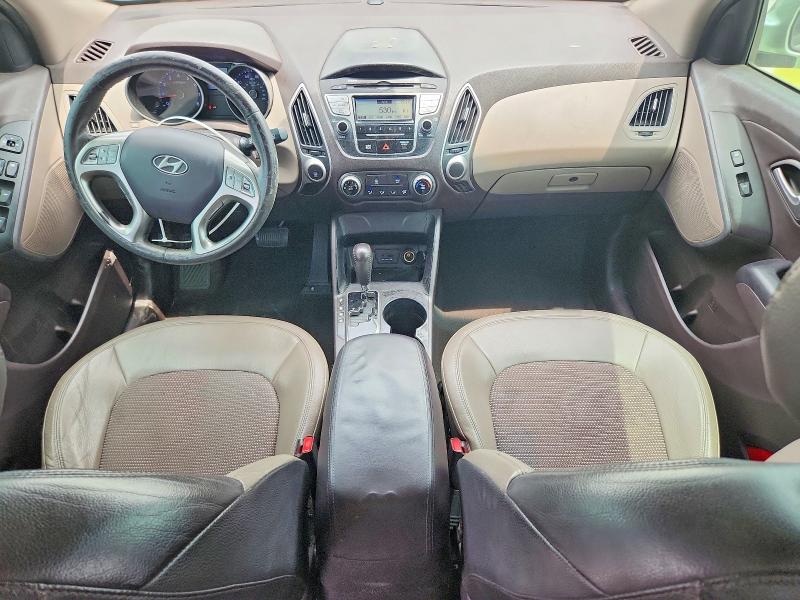 2012 Hyundai Tucson VIN KM8JU3AC2CU458747 COPART salvage auction — REAR END, Tx - Salvage Vehicle Title, sold $1,300 on 2026-07-16 (photo 8)