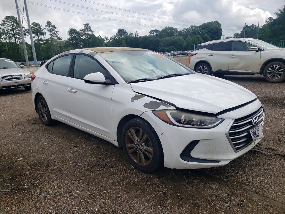 2018 Hyundai Elantra VIN 5NPD84LF0JH230613 COPART salvage auction — STRIPPED, La - Certificate Of Title, sold $1,200 on 2026-07-02 (photo 4)