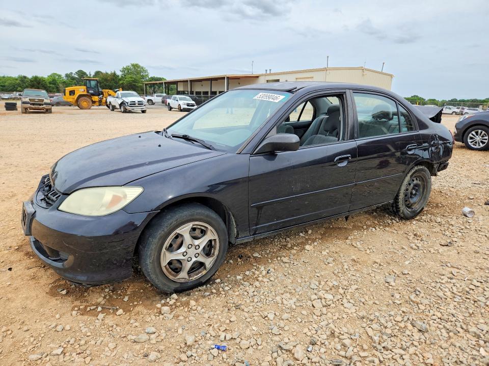 2004 Honda Civic VIN 2HGES16554H504071 COPART salvage auction — REAR END, Al - Cert Of Title-Salvage Title, sold $350 on 2026-07-29 (photo 1)