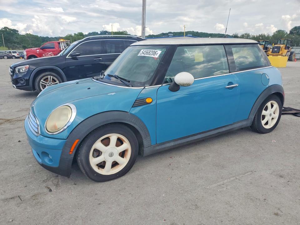 2008 Mini Cooper VIN WMWMF335X8TT67133 COPART salvage auction — NORMAL WEAR, Tn - Certificate Of Title, sold $625 on 2026-07-22 (photo 1)