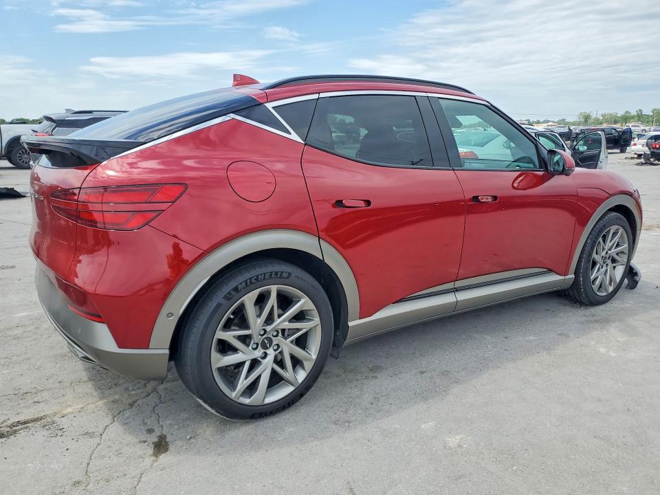 2023 Genesis Gv60 VIN KMUKCDTC5PU017843 COPART salvage auction — FRONT END, Salvage Title, sold $12,100 on 2026-08-26 (photo 3)