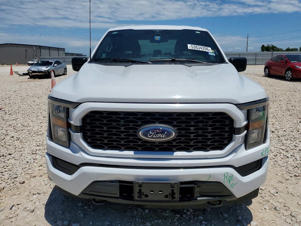 2023 Ford F-150 VIN 1FTEW1EP2PKF42912 COPART salvage auction — FRONT END, Tx - Salvage Vehicle Title, sold $7,200 on 2026-07-09 (photo 5)