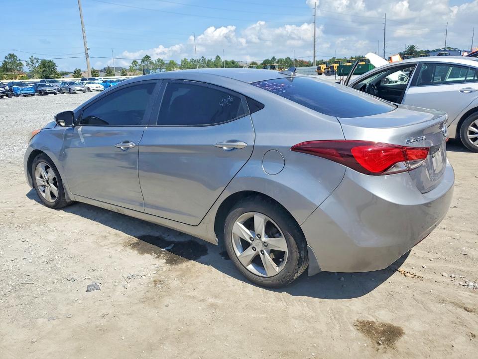 2013 Hyundai VIN KMHDH4AE7DU915224 COPART salvage auction — FRONT END, Fl - Cert Of Title Slvg Rebuildable, sold $725 on 2026-07-14 (photo 2)