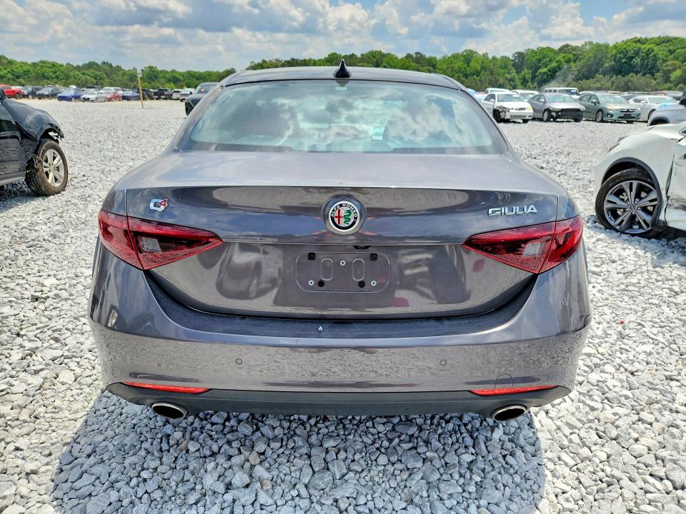 2021 Alfa romeo VIN ZARFANAN0M7644910 COPART salvage auction — FRONT END, Ga - Certificate Of Title, sold $1,800 on 2026-07-14 (photo 6)