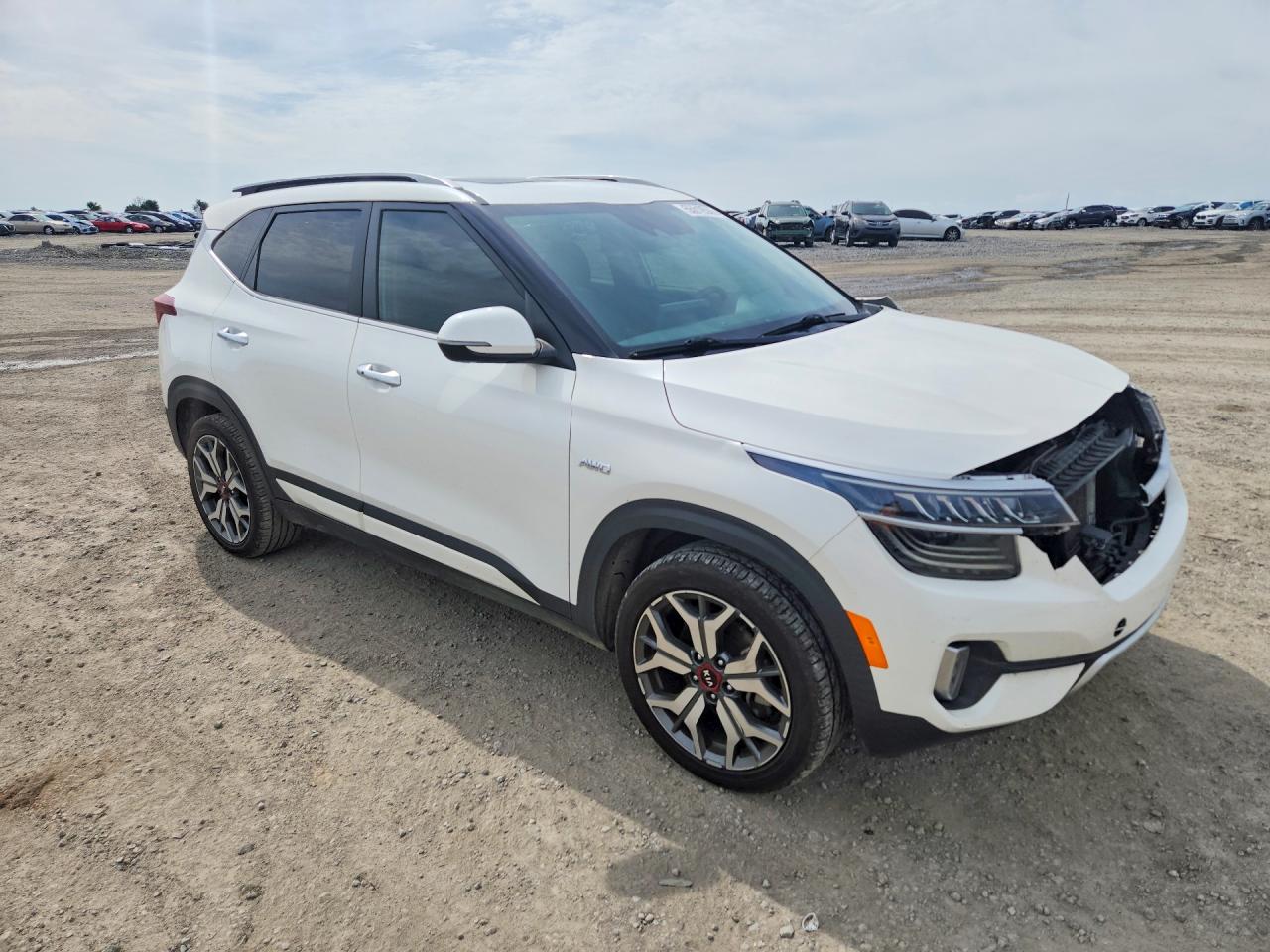 2021 Kia Seltos VIN KNDETCA23M7128731 COPART salvage auction — Front End, KY - CERT OF TITLE-SALVAGE, sold $4,650 on 2026-06-25 (photo 4)