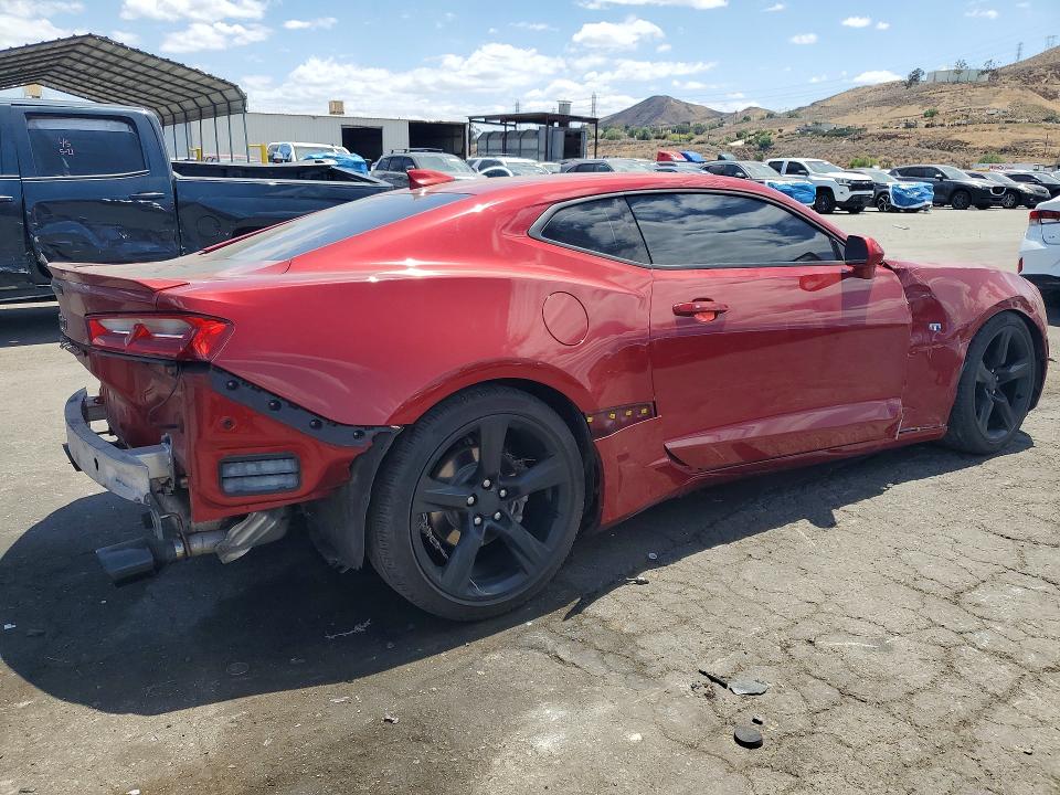 2018 Chevrolet Camaro VIN 1G1FB1RX7J0156671 COPART salvage auction — FRONT END, Ca - Salvage Certificate, sold $2,850 on 2026-07-09 (photo 3)