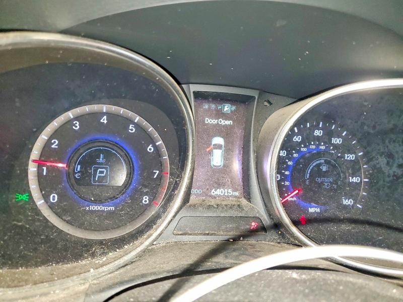 2016 Hyundai Santa fe VIN 5XYZUDLB0GG313957 COPART salvage auction — HAIL, Mn - Cert Of Title-Salvage, sold $4,850 on 2026-07-02 (photo 9)