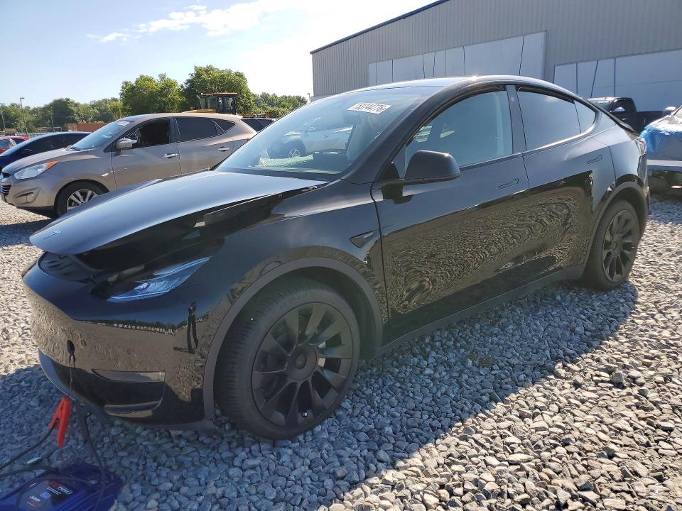 2022 Tesla Model y VIN 7SAYGDEE6NA005917 COPART salvage auction — FRONT END, Fl - Cert Of Title Slvg Rebuildable, sold $8,700 on 2026-07-13 (photo 1)