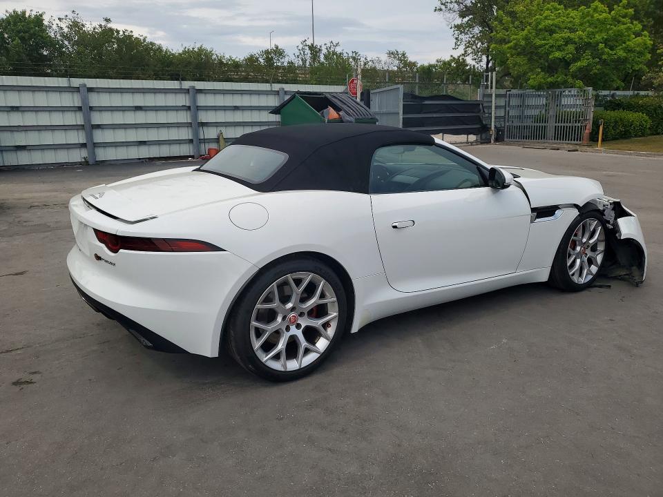 2020 Jaguar F-type VIN SAJDD5GX7LCK65055 COPART salvage auction — FRONT END, Fl - Cert Of Title Slvg Rebuildable, sold $10,200 on 2026-07-15 (photo 3)