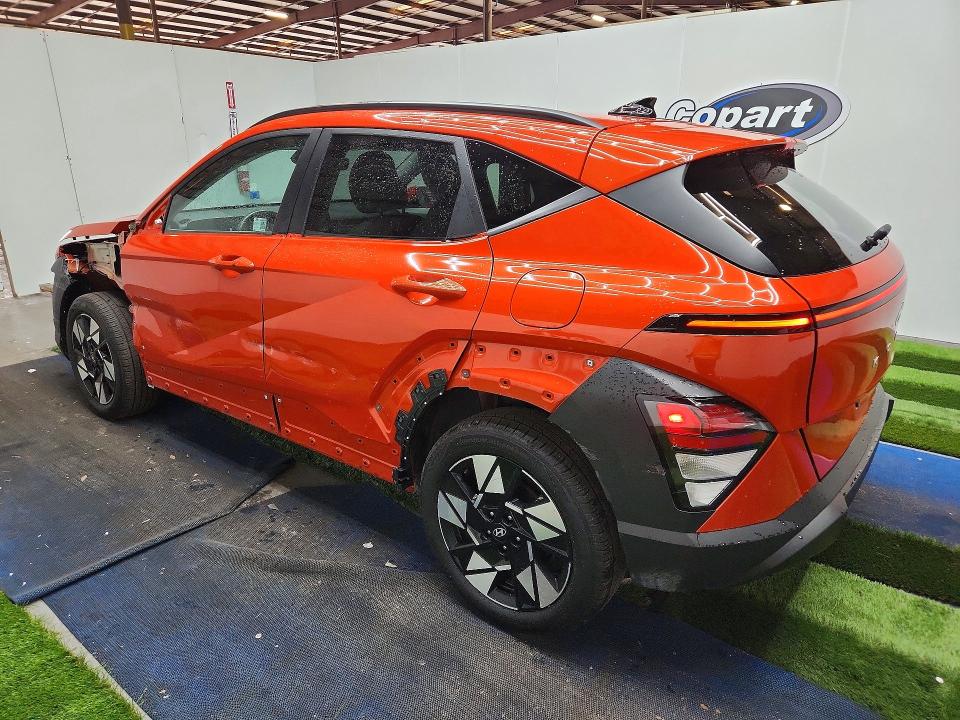 2025 Hyundai Kona VIN KM8HB3AB6SU310210 COPART salvage auction — FRONT END, SC - CERTIFICATE OF TITLE (P), sold $9,500 on 2026-07-15 (photo 2)