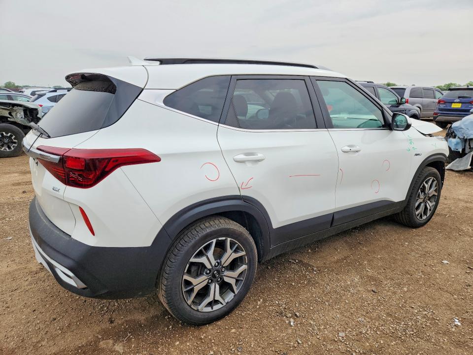 2021 Kia VIN KNDERCAA9M7072249 COPART salvage auction — FRONT END, Il - Salvage Certificate, sold $3,700 on 2026-07-09 (photo 3)