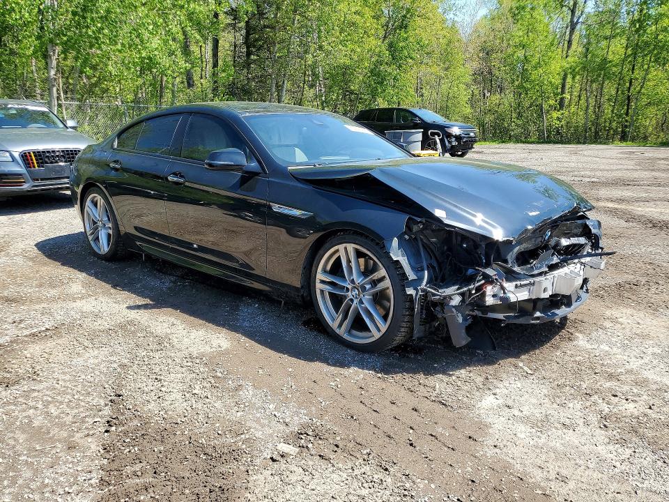 2017 BMW 6er VIN WBA6D6C56HG388313 COPART salvage auction — FRONT END, On - Permit Salvage, sold $200 on 2026-07-30 (photo 4)