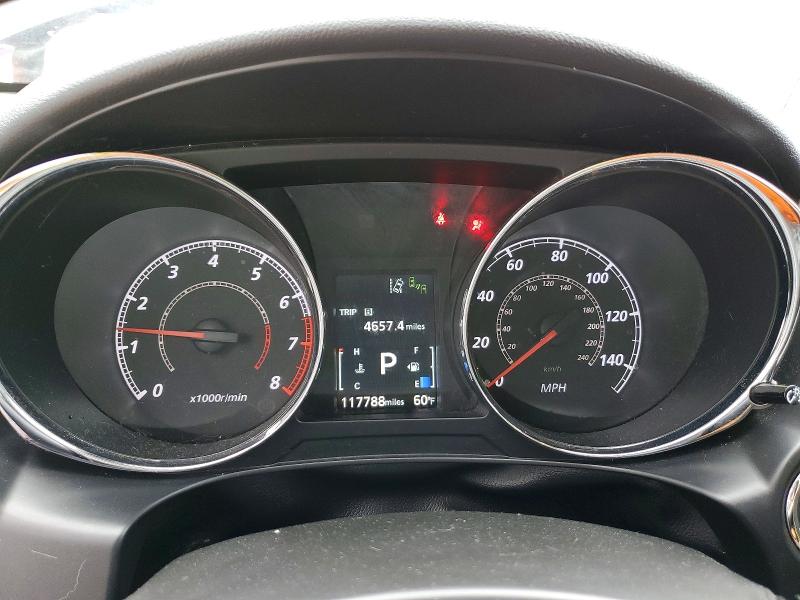 2020 Mitsubishi Outlander VIN JA4AP4AU4LU028383 COPART salvage auction — HAIL, Ia - Cert Of Title-Salvage Title, sold $4,000 on 2026-07-15 (photo 9)
