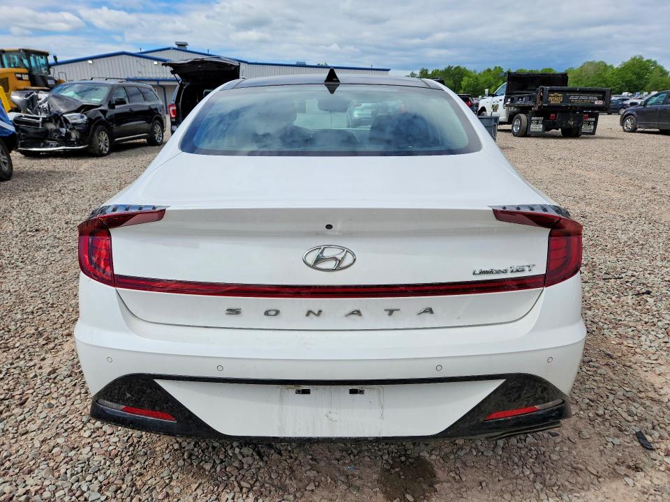 2023 Hyundai Sonata VIN KMHL34J21PA251041 COPART salvage auction — FRONT END, NY - MV-907A SALVAGE CERTIFICATE, sold $7,500 on 2026-07-15 (photo 6)