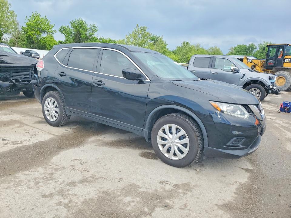 2016 Nissan Rogue VIN JN8AT2MV2GW139202 COPART salvage auction — REAR END, Mo - Salvage Certificate Of Title, sold $2,150 on 2026-07-24 (photo 4)
