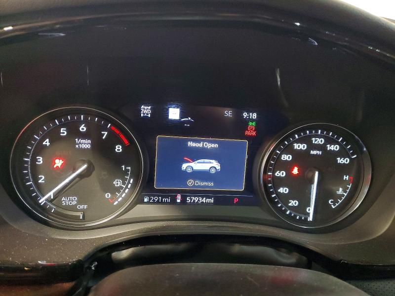 2022 Cadillac Xt5 VIN 1GYKNDRS4NZ174107 COPART salvage auction — FRONT END, Mi - Certificate Of Title, sold $11,300 on 2026-07-07 (photo 9)