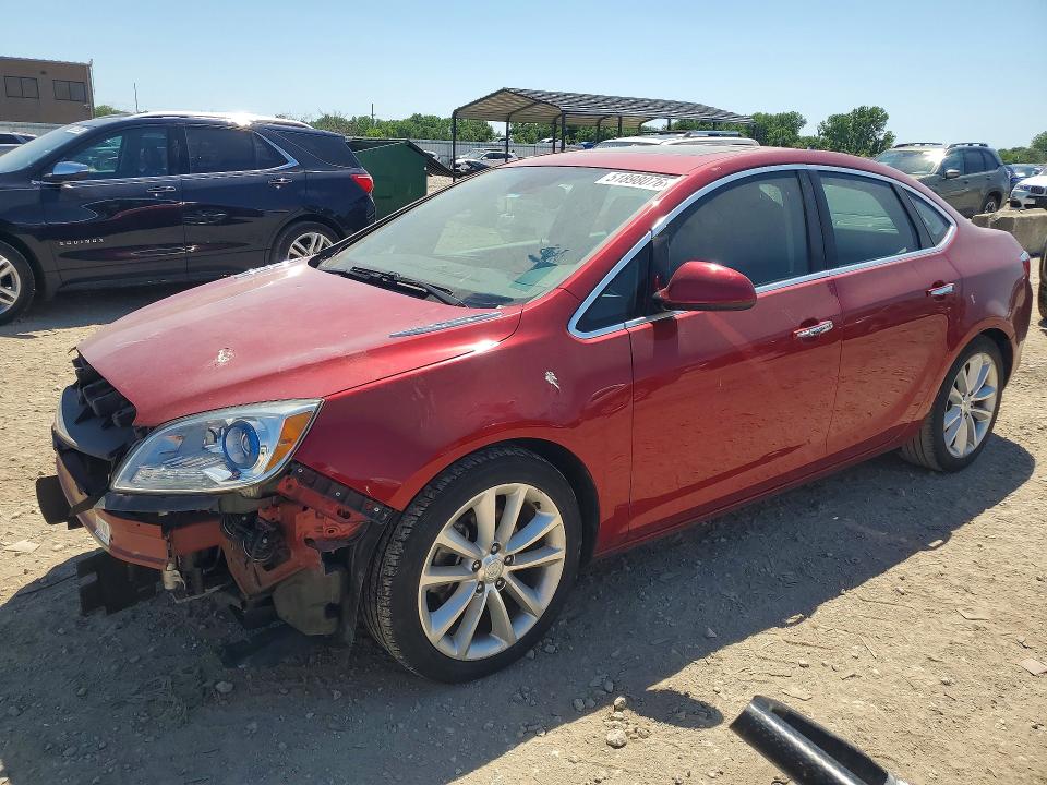 2013 Buick Verano VIN 1G4PS5SK8D4229962 COPART salvage auction — FRONT END, Ks - Cert Of Title-Salvage, sold $2,050 on 2026-07-09 (photo 1)